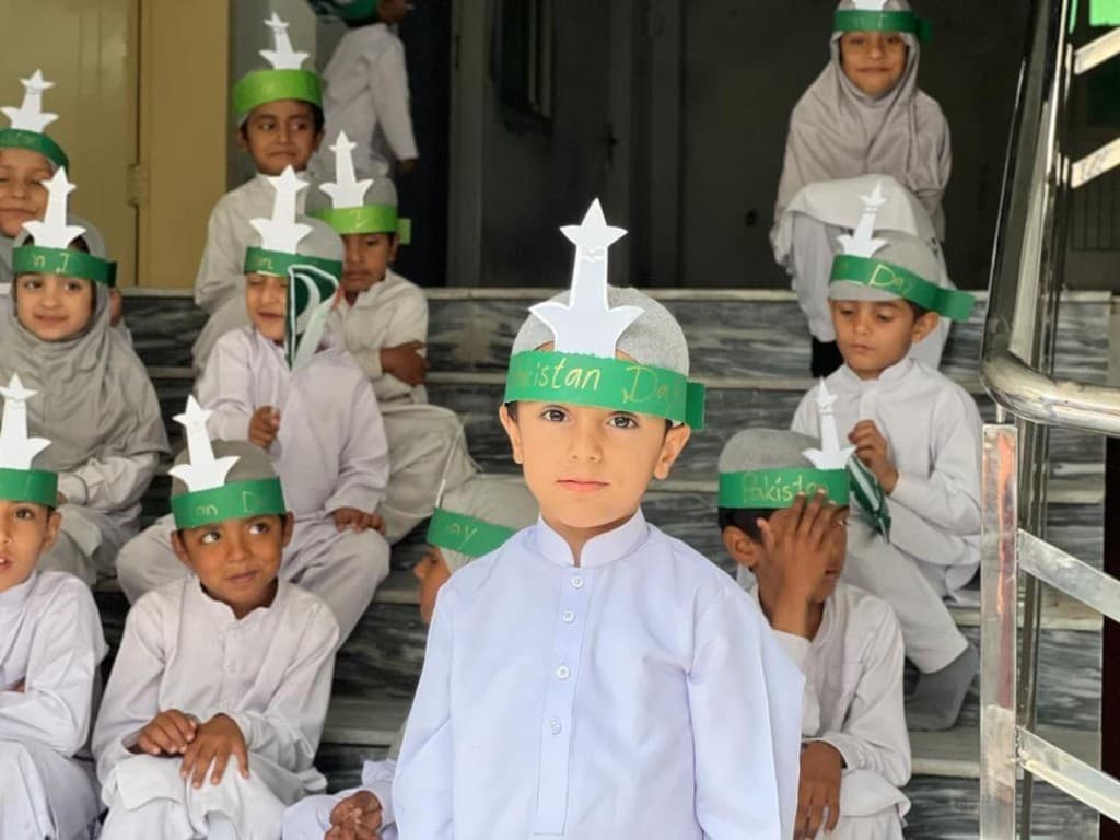 Pakistan Day — marble steps